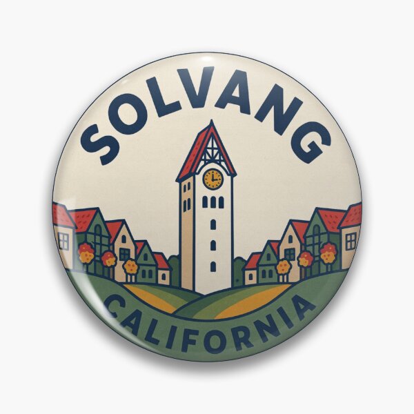 Item preview, Solvang California: Danish Clock Tower designed and sold by CircinusStore.