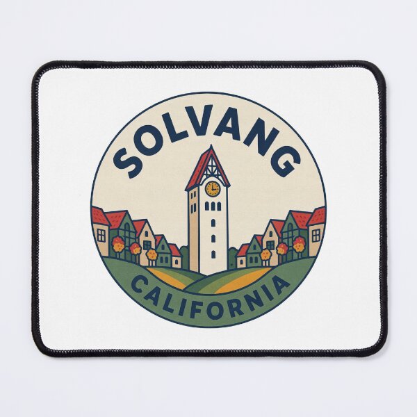 Item preview, Solvang California: Danish Clock Tower designed and sold by CircinusStore.