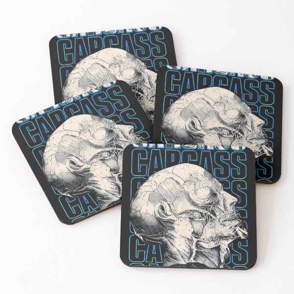 Item preview, Carcass Necro Head Woven Patch #11 designed and sold by MysticGothics.