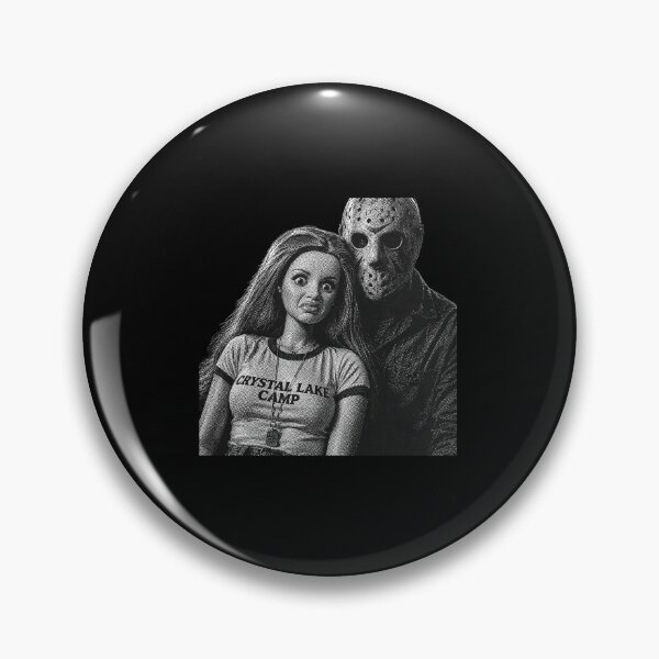 Item preview, Jason Voorhees and Doll Face Funny Horror designed and sold by GinaGrave.