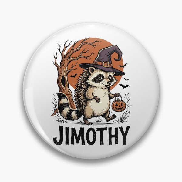 Item preview,   Spooky Cute Halloween Jimothy Raccoon Witch Under the Full Moon Pumpkin designed and sold by SOUFIANE1991.