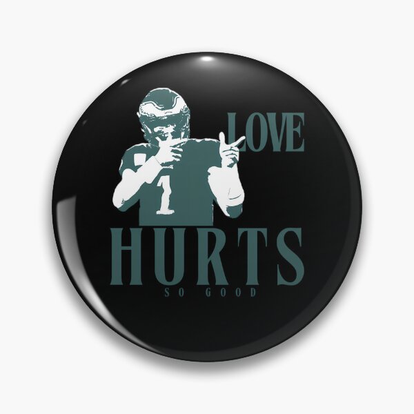 Item preview, Midnight Green Quarterback Love Hurts So Good designed and sold by HarveyKinard.