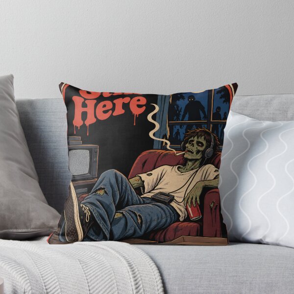 Item preview, Still Here Zombie Night designed and sold by Peac7e.
