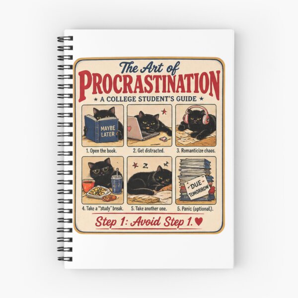 Item preview, The Art of Procrastination designed and sold by RAFA butterfly .