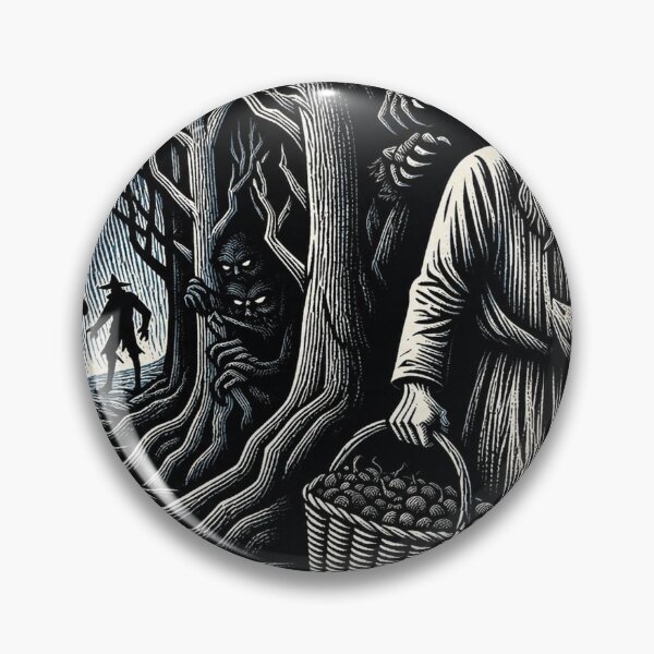 Item preview, Haunted Forest Witch Folk Horror designed and sold by NiloStudio.