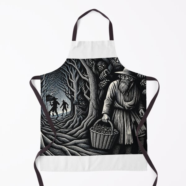 Item preview, Haunted Forest Witch Folk Horror designed and sold by NiloStudio.