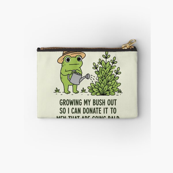 Item preview, Growing My Bush Out Funny Frog designed and sold by haloochichi.