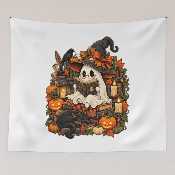 Item preview, Spooky Bookworm  designed and sold by afr-saad.