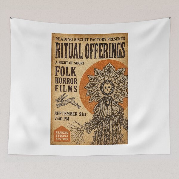 Item preview, Ritual Offerings Folk Horror Film Night designed and sold by NiloStudio.