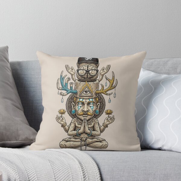 Item preview, Third Eye Crypto Shaman — Psychedelic Wisdom Totem designed and sold by Romgora.