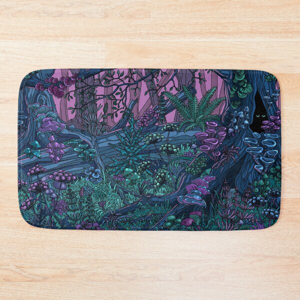 Item preview, Enchanted Midnight Forest designed and sold by Olga Kholkina.