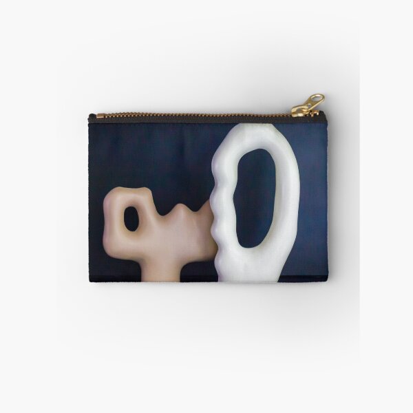 Item preview, White Ceramic Vase: Minimal Modern Home Decor Interior Still Life Design Object on Dark Background designed and sold by Nmallia.