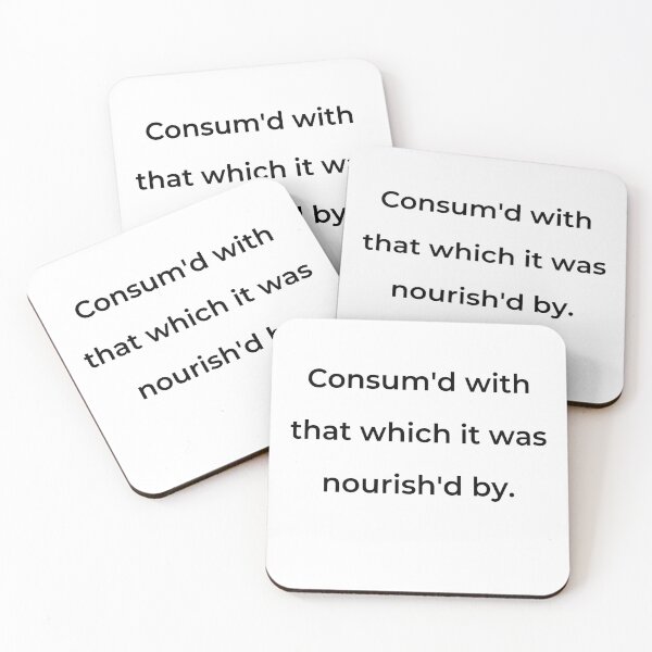 Item preview, “Consumido por aquello que lo nutrió.” - imprimir en negro designed and sold by ariksworld.