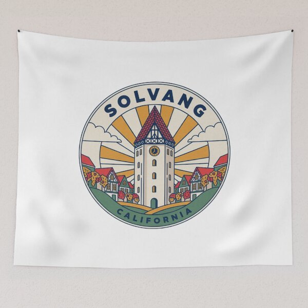 Item preview, Solvang California: Sunburst Village designed and sold by CircinusStore.