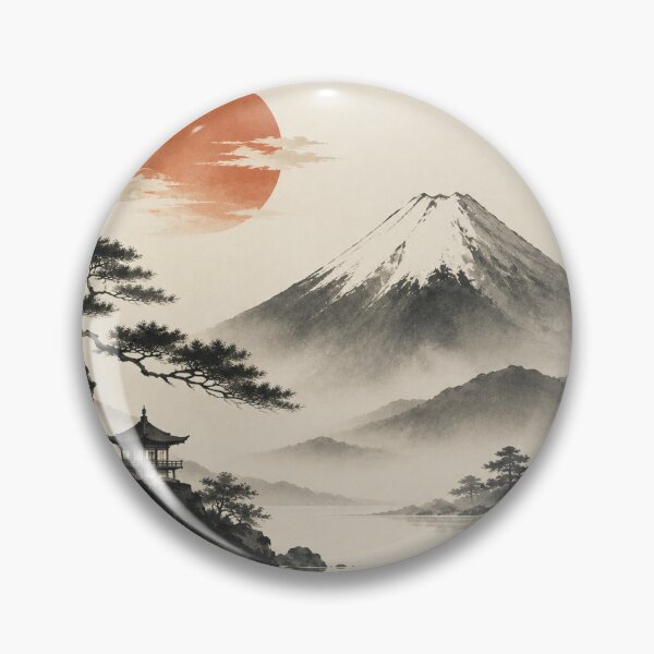 Artikelvorschau, Japanische Zen-Landschaft entworfen und verkauft von NiloStudio.