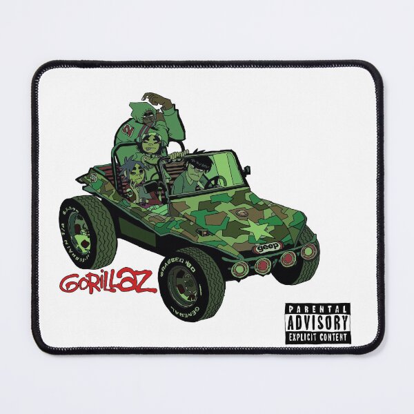 Item preview, Gorillaz Self Titled Art Work Recreation designed and sold by MrPodMicropsArt.