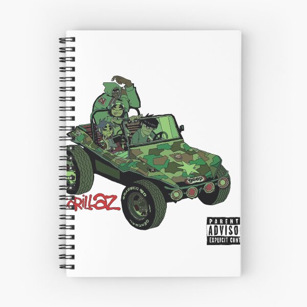 Item preview, Gorillaz Self Titled Art Work Recreation designed and sold by MrPodMicropsArt.