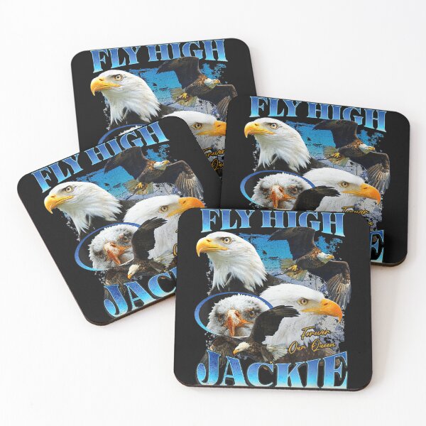 Item preview, Jackie Bald Eagle Memorial Fly High Sweet Jackie Thank You For The Memories designed and sold by OMITTEROMINOUS.