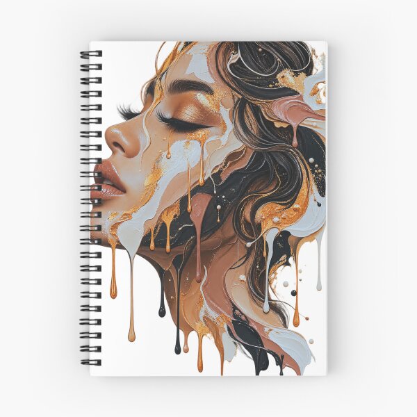 Item preview, Aesthetic Dripping Face Art designed and sold by Lovaryn.