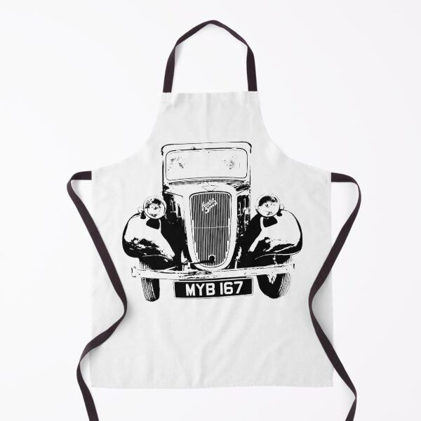 Item preview, Austin Big Seven vintage British classic car black designed and sold by soitwouldseem.