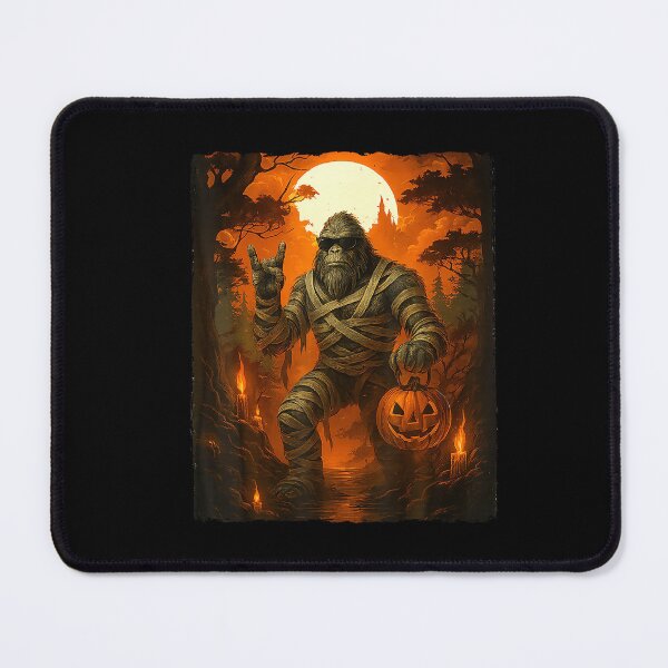 Item preview, Funny Jack O Lantern Mummy Bigfoot Halloween Costume designed and sold by Khescoiu.