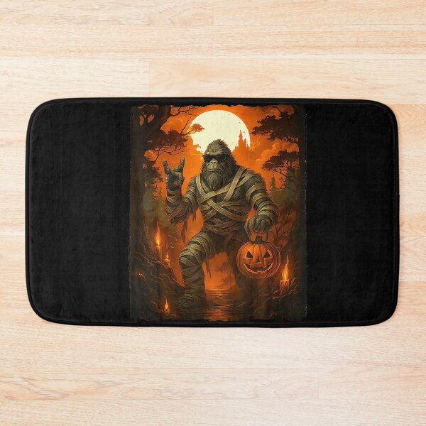 Item preview, Funny Jack O Lantern Mummy Bigfoot Halloween Costume designed and sold by Khescoiu.