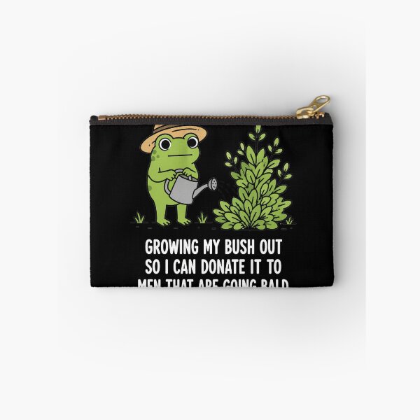 Item preview, Growing My Bush Out Funny Frog 2 designed and sold by haloochichi.