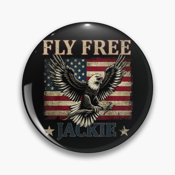 Item preview, Jackie Bald Eagle Memorial Fly Free Sweet Jackie Thank You For The Memories designed and sold by OMITTEROMINOUS.