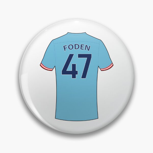 Item preview, Phil Foden Football Jersey With Number 47 designed and sold by mcdonnellshila.