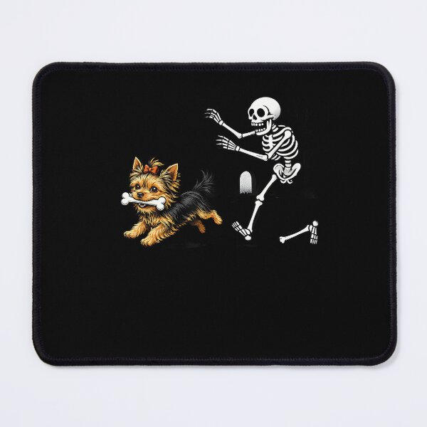 Item preview, Funny Yorkie Skeleton Halloween Dog Lover Costume designed and sold by Khescoiu.