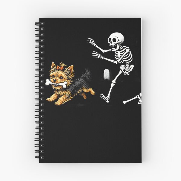 Item preview, Funny Yorkie Skeleton Halloween Dog Lover Costume designed and sold by Khescoiu.