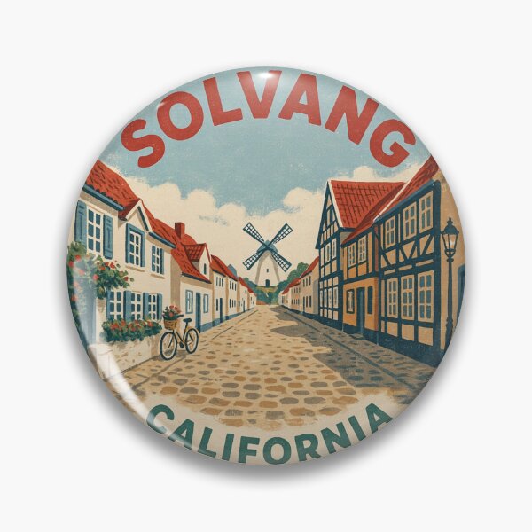 Item preview, Solvang California: Danish Street designed and sold by CircinusStore.
