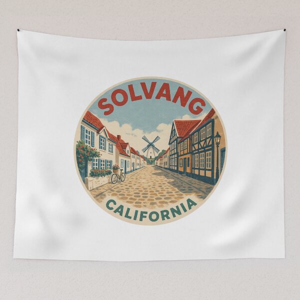Item preview, Solvang California: Danish Street designed and sold by CircinusStore.