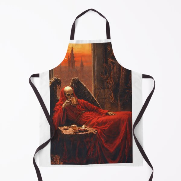 Item preview, Death Drinking Tea designed and sold by FattyMcGee.