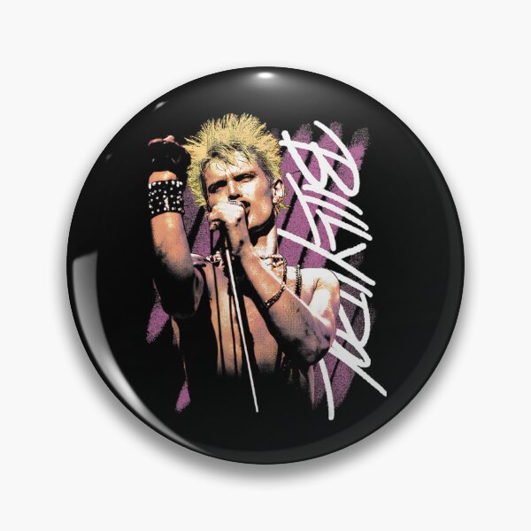 Item preview, Music Legend Vintage Billy Idol Singer Pop Logo America designed and sold by Magicaldesignh.