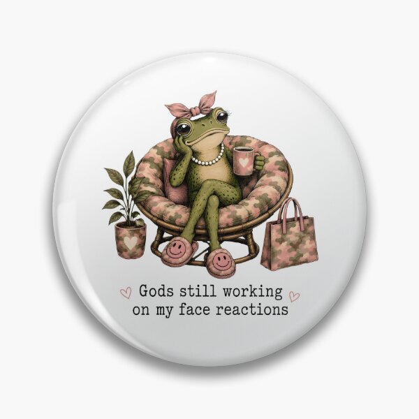 Item preview, God's Still Working On My Face Reactions designed and sold by stevieroqers.