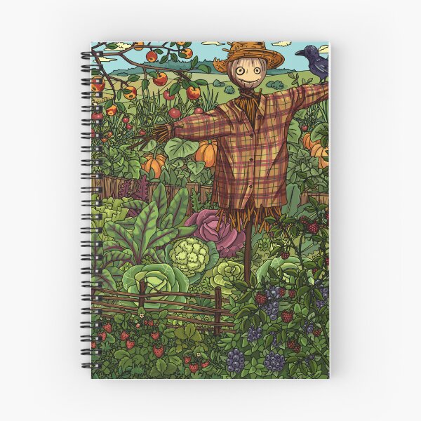 Item preview, Scarecrow in the garden designed and sold by Olga Kholkina.