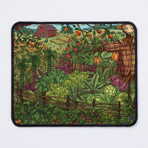 Item preview, Scarecrow in the garden designed and sold by Olga Kholkina.