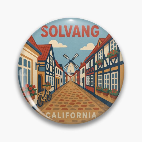Item preview, Solvang California: Danish Street designed and sold by CircinusStore.