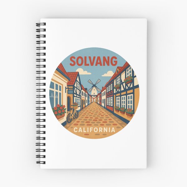 Item preview, Solvang California: Danish Street designed and sold by CircinusStore.