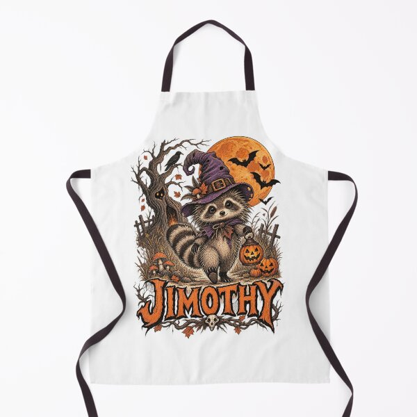 Item preview, Spooky Cute Halloween Jimothy Raccoon Witch Under the Full Moon Pumpkin designed and sold by SOUFIANE1991.