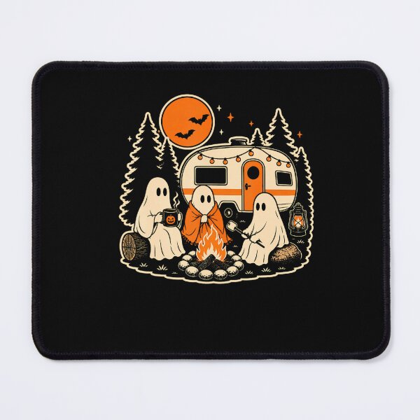 Item preview, Halloween Camping Ghost Camper Vintage Style designed and sold by Khescoiu.
