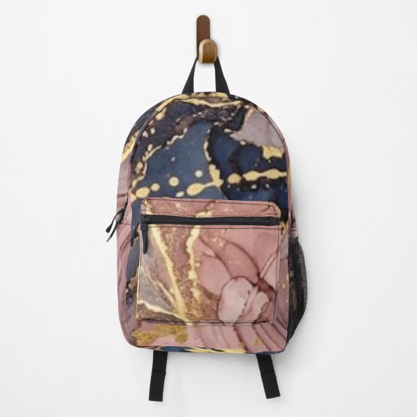 Item preview, Liquid Marble Pink and Gold - Abstract Fluid Art designed and sold by conamor-bymel.