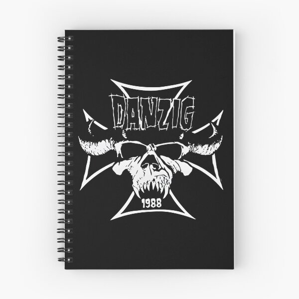 Item preview, Danzig 1988 Vintage Gothic Skull Cross designed and sold by seikiofrol.