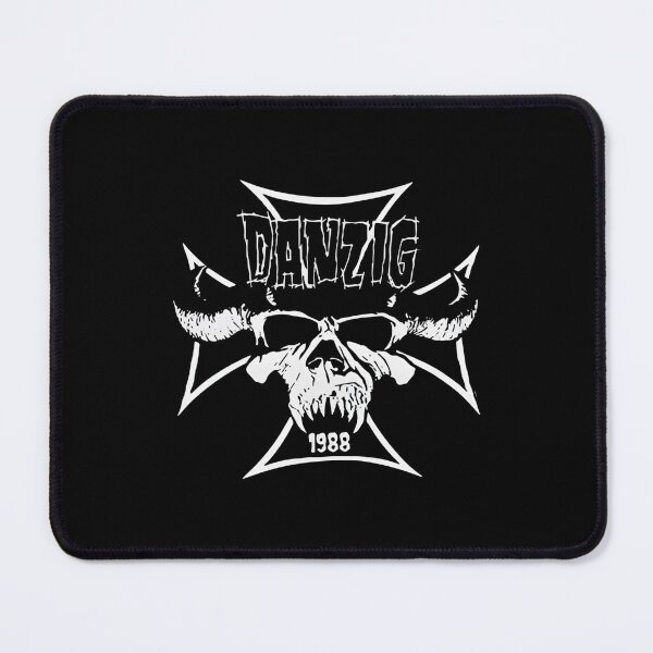 Item preview, Danzig 1988 Vintage Gothic Skull Cross designed and sold by seikiofrol.