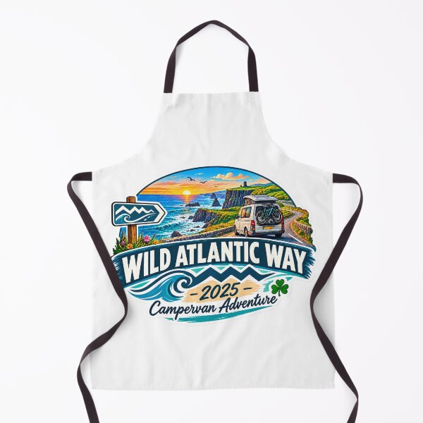 Item preview, Campervan Ireland Atlantic Way 2025 designed and sold by REAL IRISH GIFTS.
