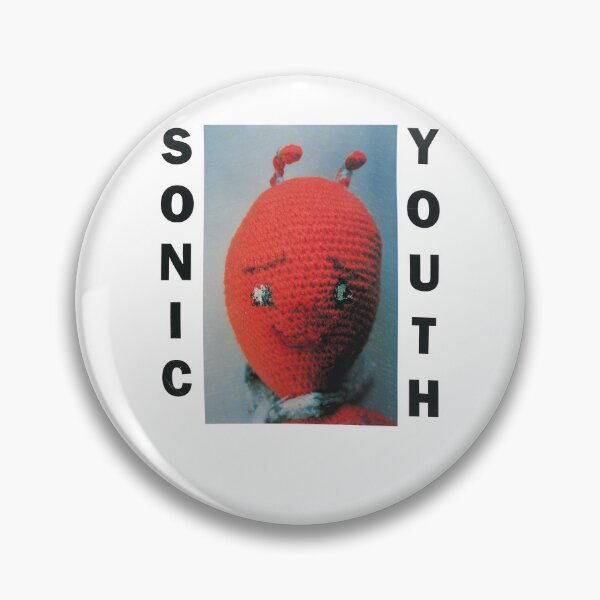 Item preview, Sonicc Youth Inspired Crocheted Doll Head  designed and sold by viekneehgamb.