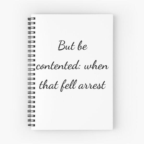 Item preview, “But be contented: when that fell arrest” - handwriting black designed and sold by ariksworld.