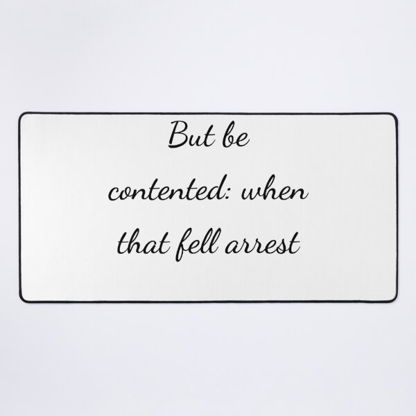Item preview, “But be contented: when that fell arrest” - handwriting black designed and sold by ariksworld.