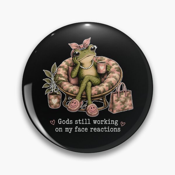 Item preview, God's Still Working On My Face Reactions designed and sold by stevieroqers.